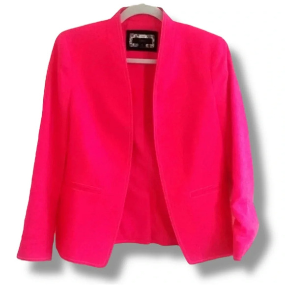 J. Crew Jackets & Blazers - Jcrew hot pink going out blazer Size 6